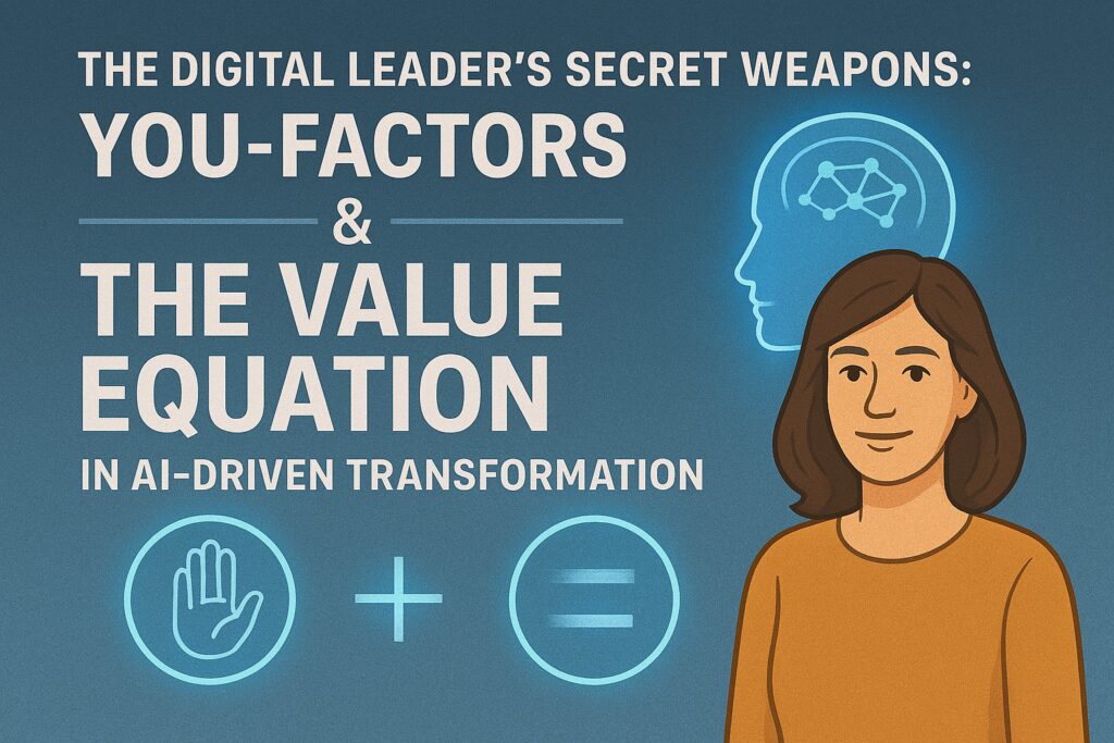 Value Equation & You The Value equation and YOU factors