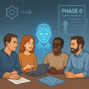 Ai augmented team develops Phase 0 business transformation strategy