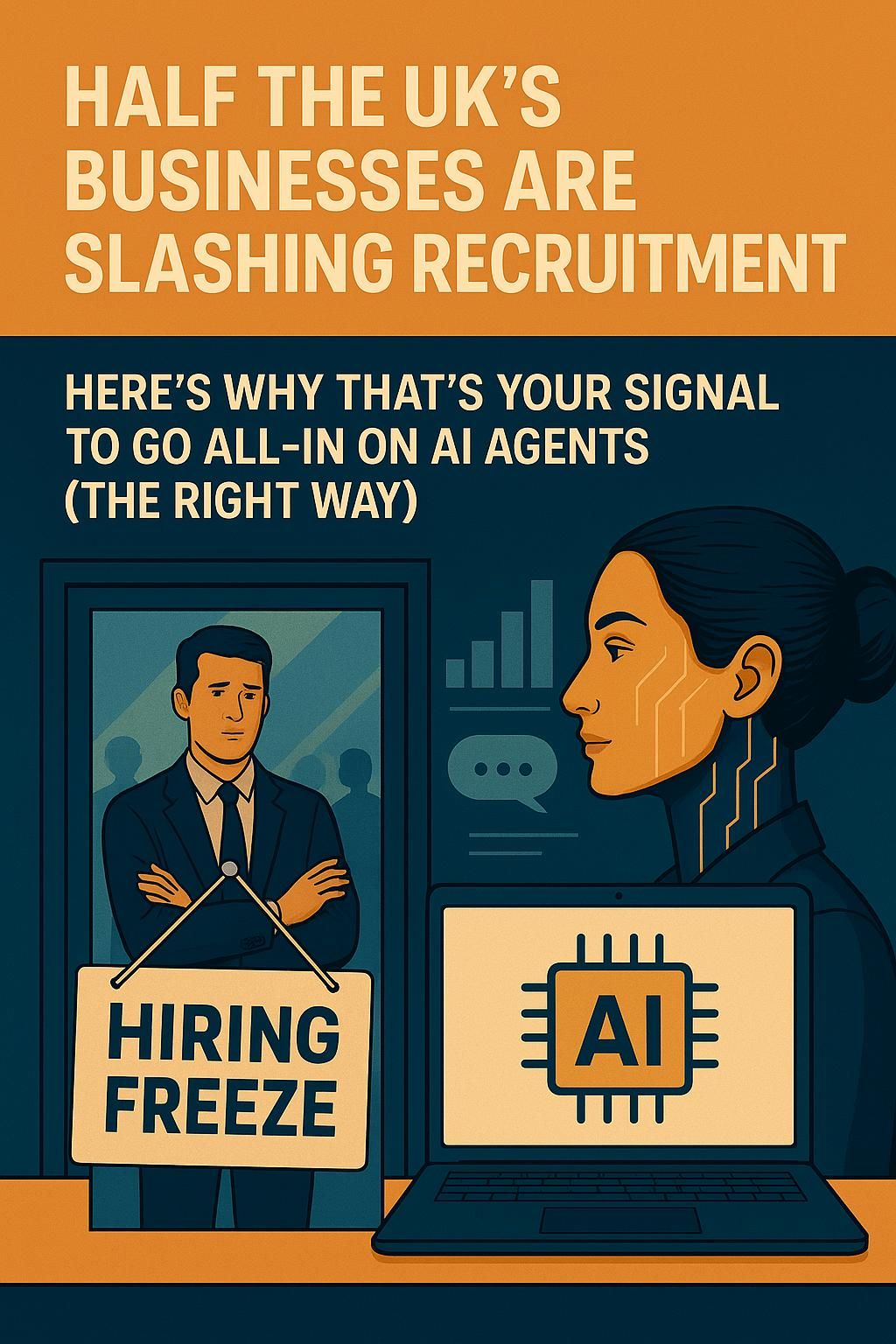 Half the UK’s Businesses Are Slashing Recruitment. Here’s Why That’s Your Signal to Go All-In on AI Agents