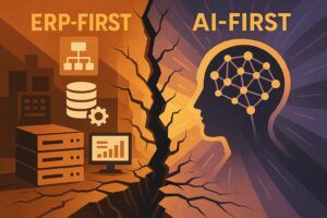 Change from ERP-First to AI-First digital / business transformation