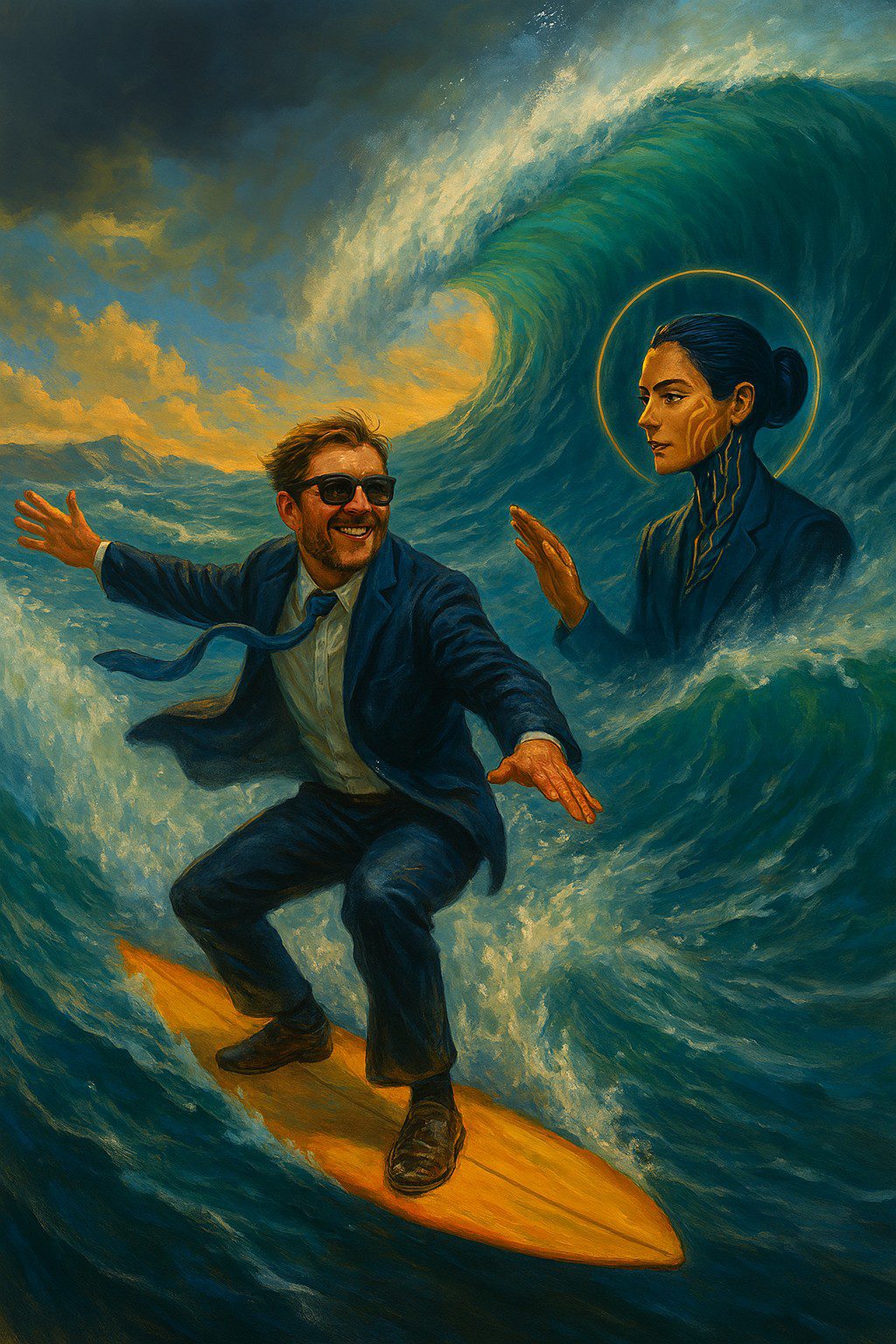 CEO Surfing the AI wave