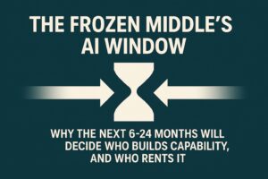 Build or rent Transformation Capability